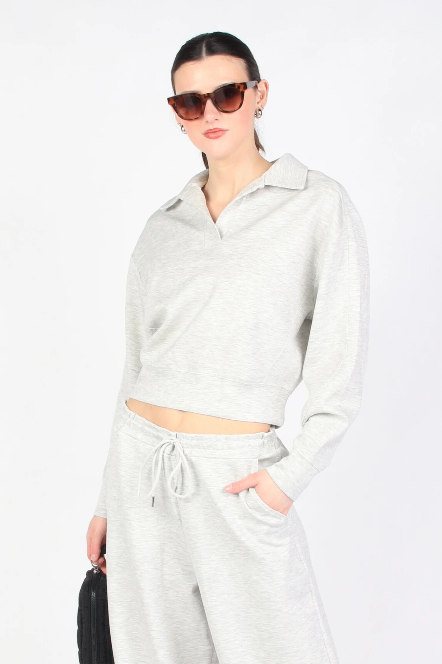Saddie Crop Pullover - Intensery