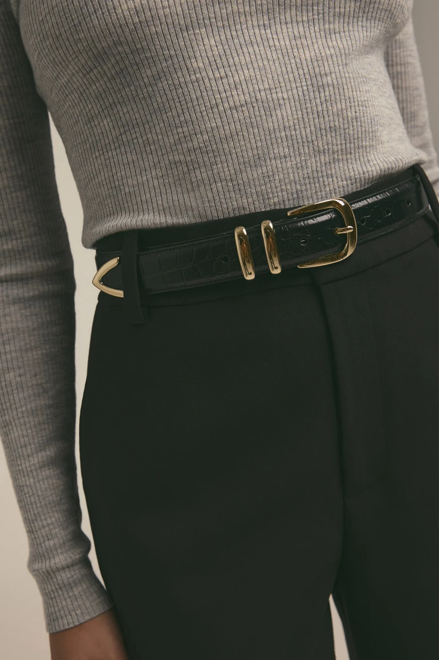 Jordan Croc Embossed Belt - Intensery