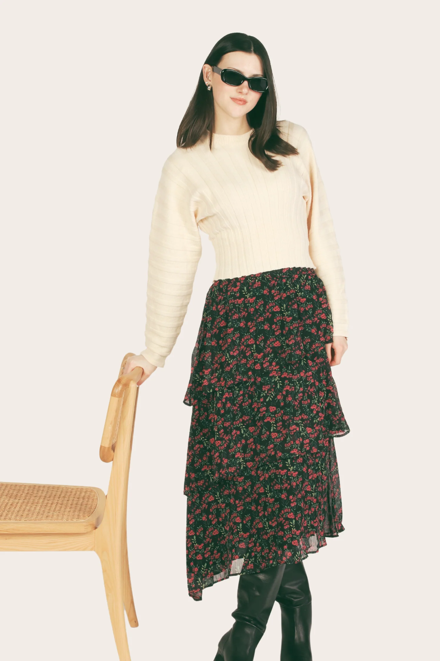 Faye Midi Skirt - Intensery