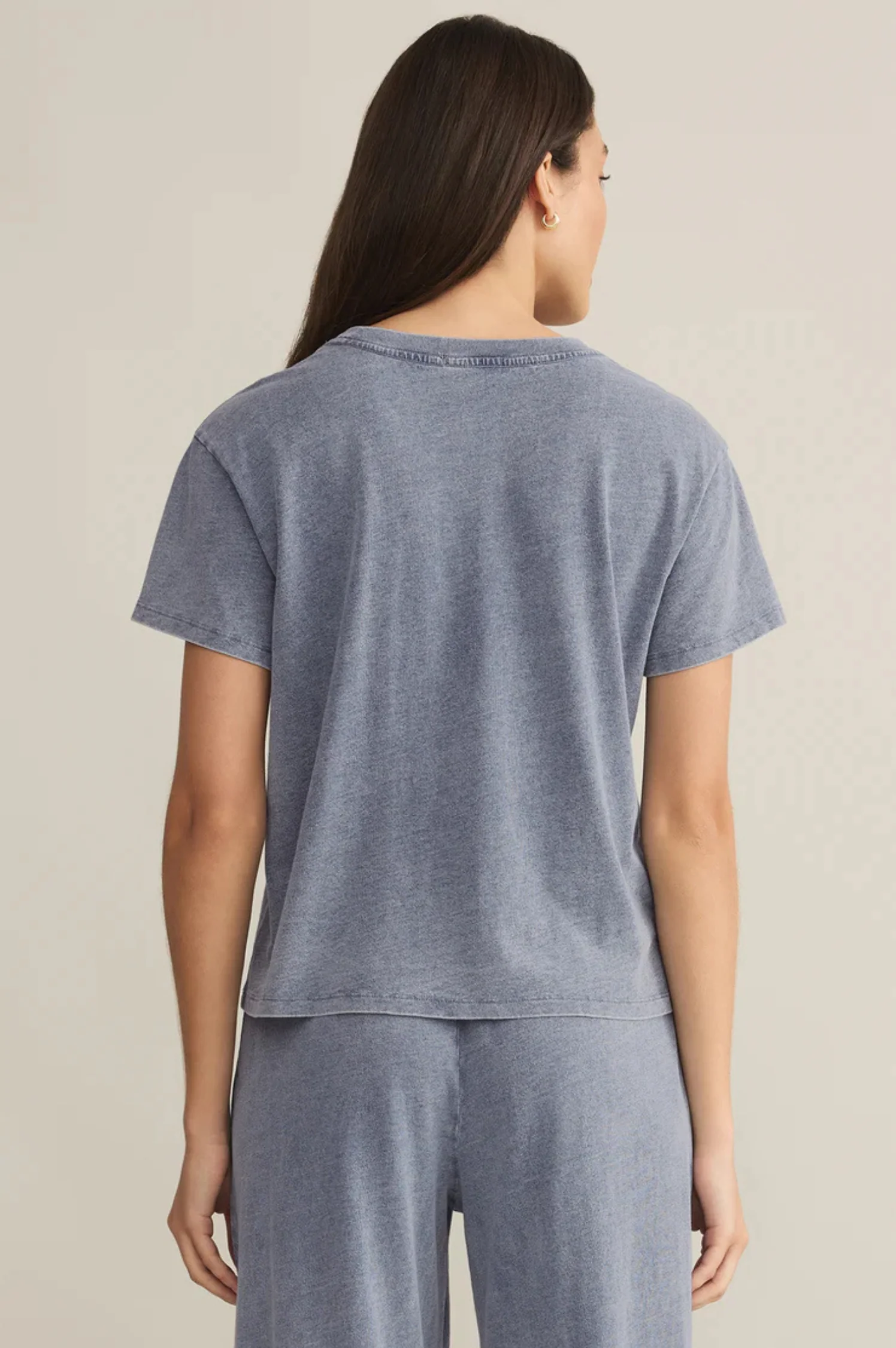 Go To Jersey Denim Tee - Intensery